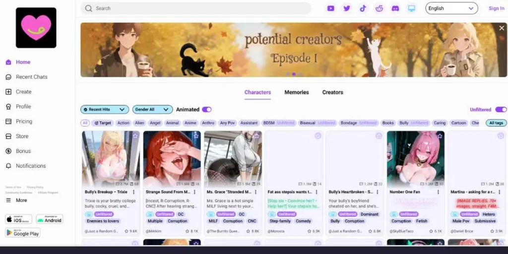 Character AI Alternatives