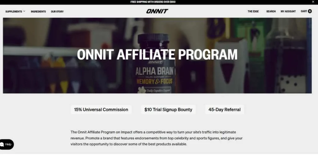 Health and Wellness Affiliate Programs