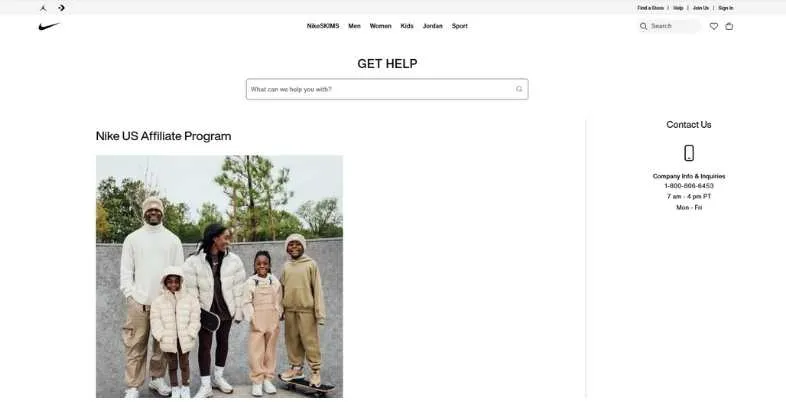 Nike Affiliate Program