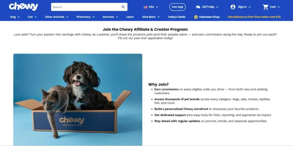 Chewy Affiliate Program