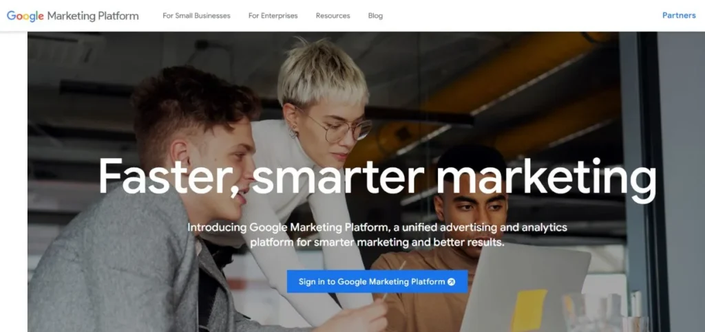 Google Marketing Platform - Data Management Platforms