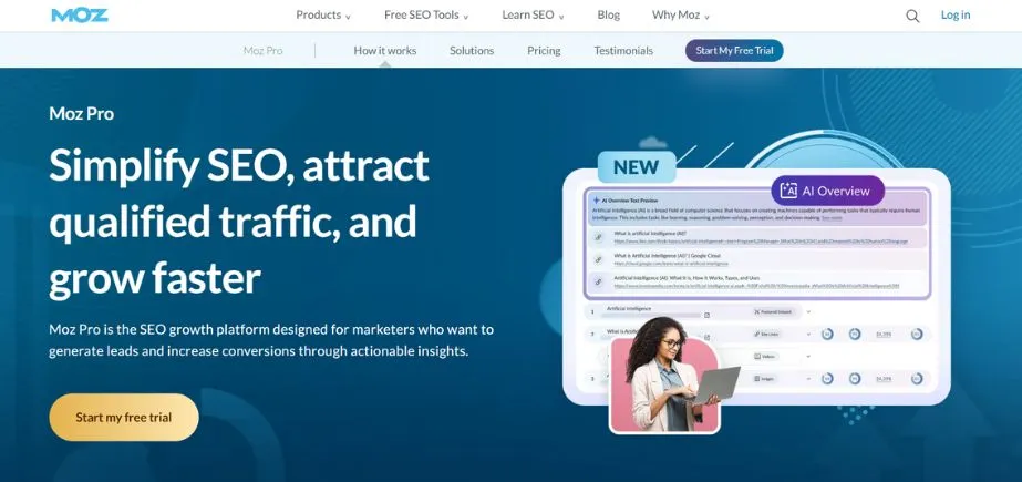 Moz Pro - Best SEO Tools