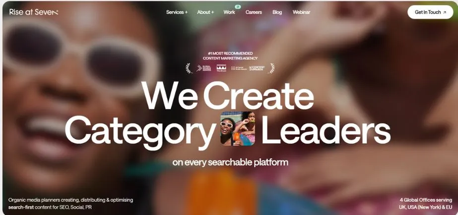 Rise at Seven - Digital Marketing Agencies in UK