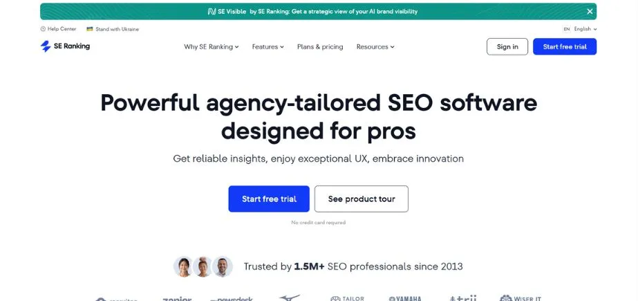 SE Ranking - Best SEO Tools