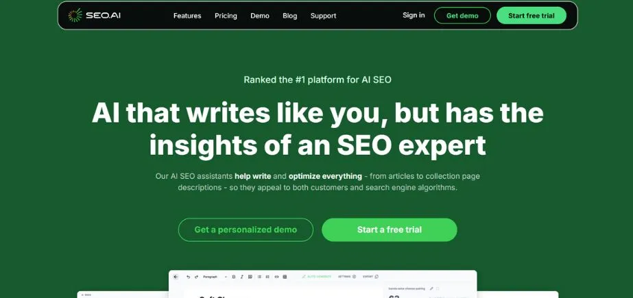 SEO.AI - GEO Tools for AI Search & SEO Optimization