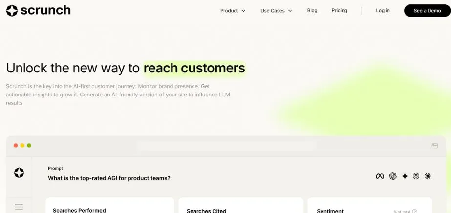 Scrunch AI - GEO Tools for AI Search & SEO Optimization
