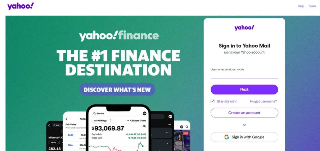 Yahoo Mail - Best Email Providers