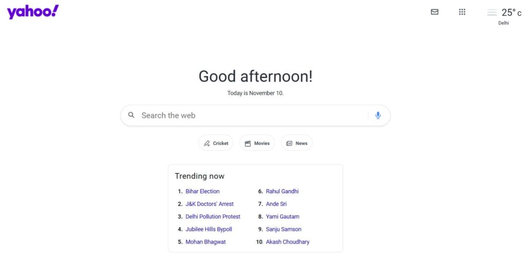 Alternatives to Google