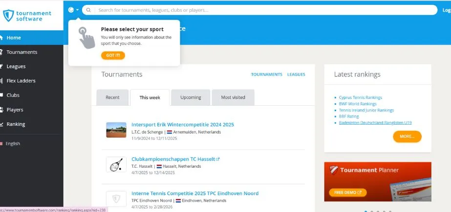 Event-Man Tournament Software - Best Tournament Software in India