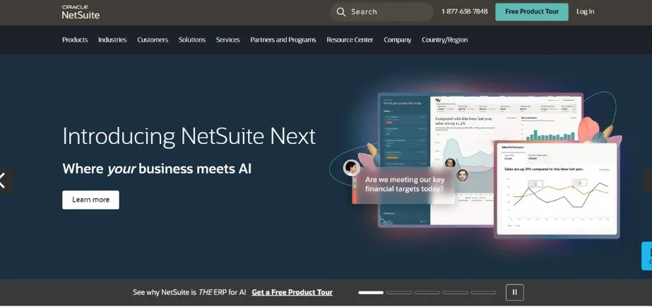 NetSuite ERP - Financial Management Tools