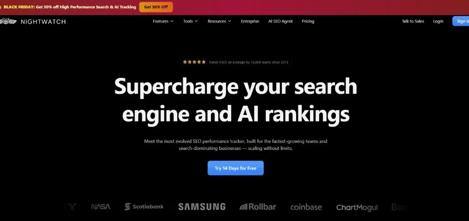 Nightwatch - SE Ranking Alternatives