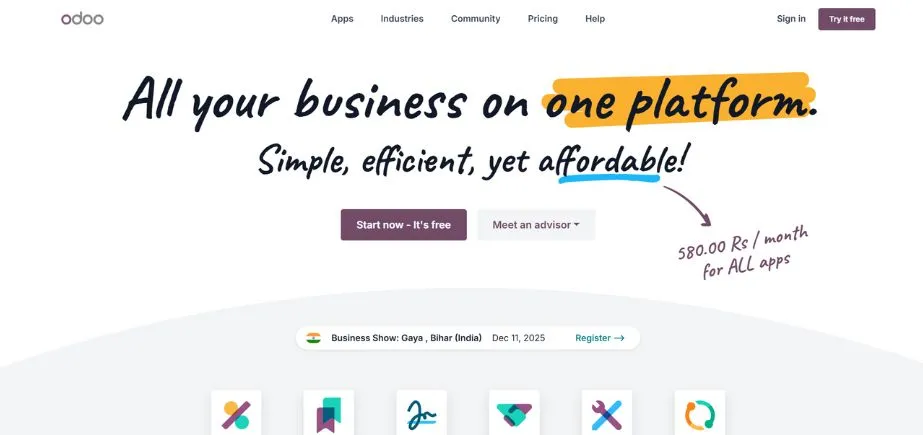 Odoo - Financial Management Tools