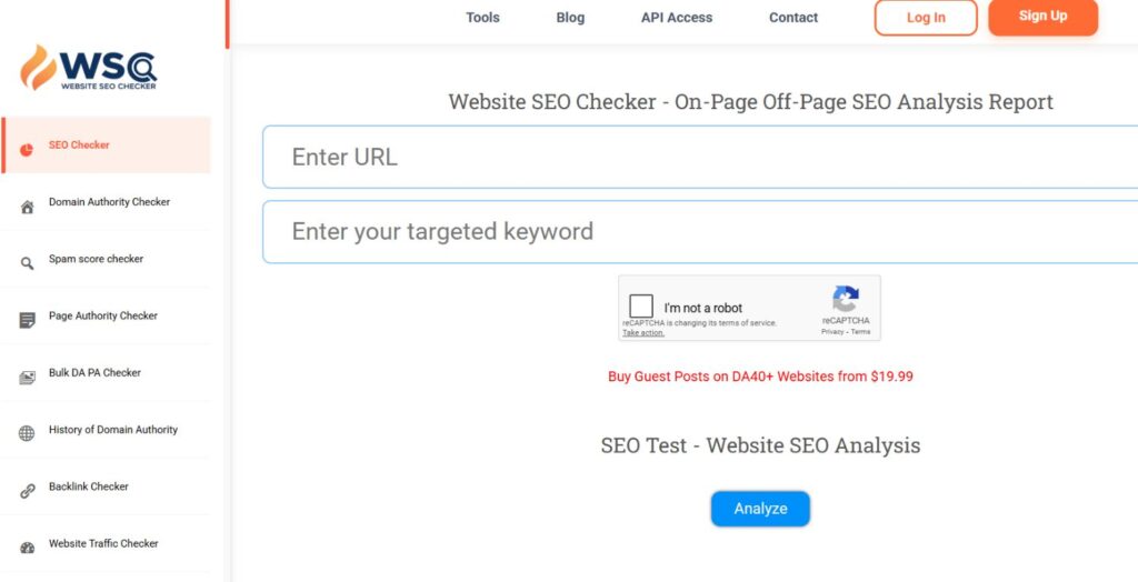 Spam Score Checker Tools