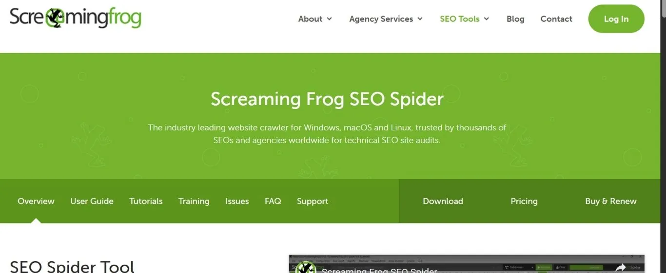 Screamingfrog.co.uk – B2B SEO Tools
