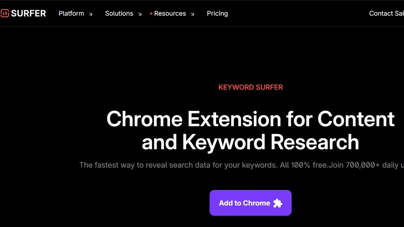Surfer.com – B2B SEO Tools