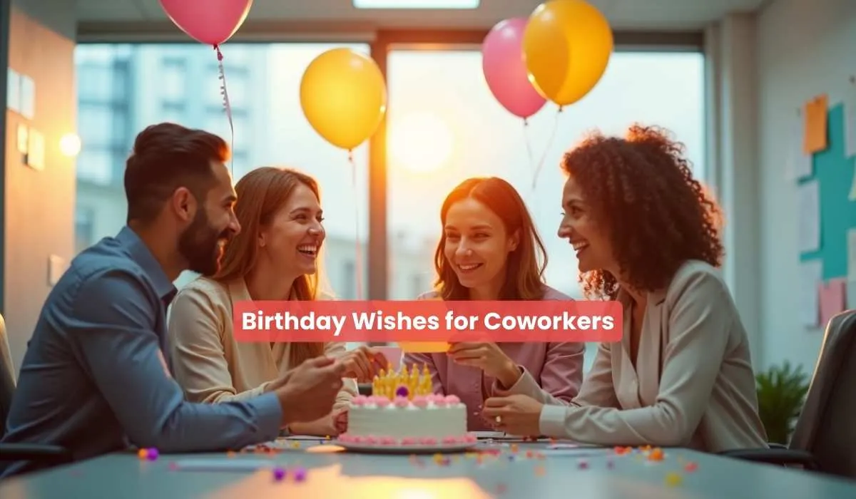 Birthday Wishes for Coworkers