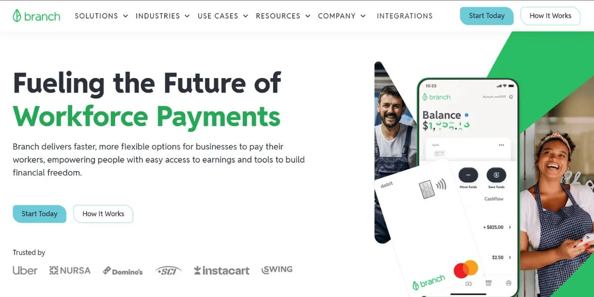 Branch - apps like Earnin