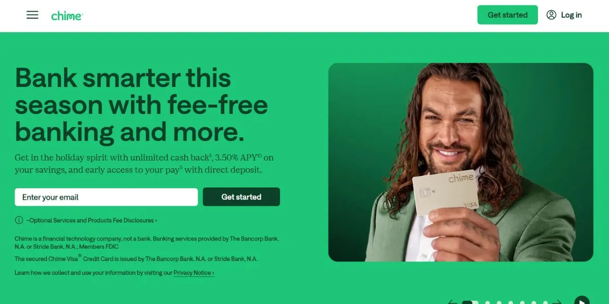 Chime - apps like Earnin