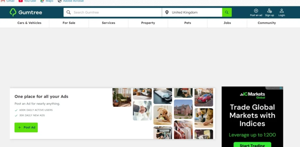 Craigslist Alternatives in 2026 - Gumtree