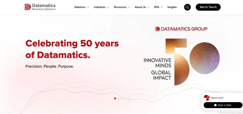 Datamatics Business Solutions Inc. - Content Syndication Platforms