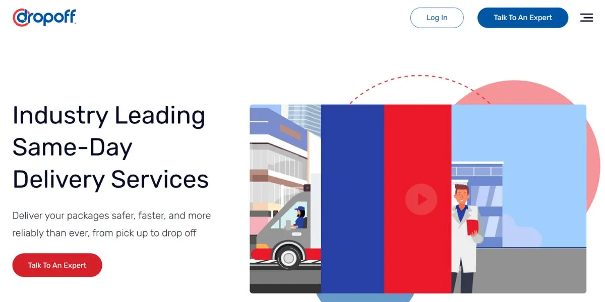 Dropoff - medical courier apps