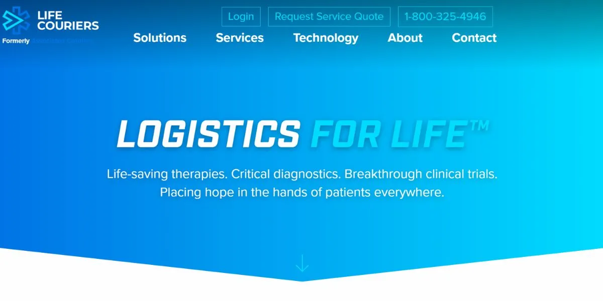 associated couriers - medical courier apps