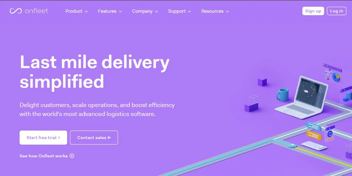 Onfleet - medical courier apps