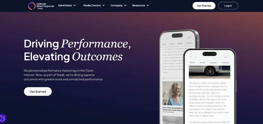 Outbrain - Content Syndication Platforms