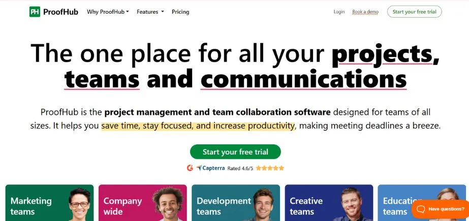 ProofHub - Startup Tools for Founders