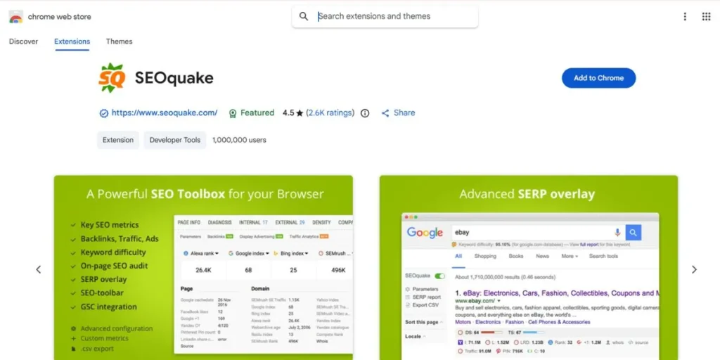 SEO Chrome Extensions