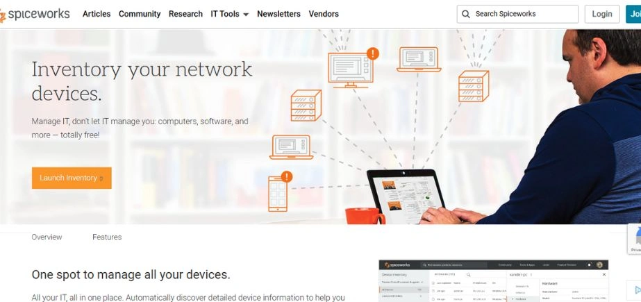 Spiceworks Inventory - Inventory Management System