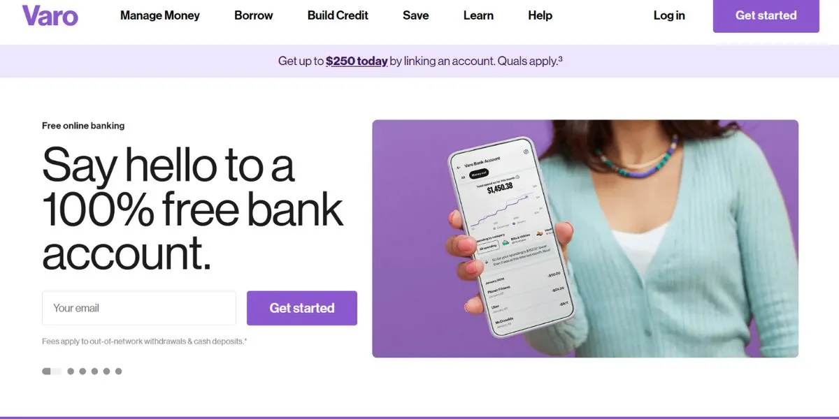 Varo - apps like Earnin