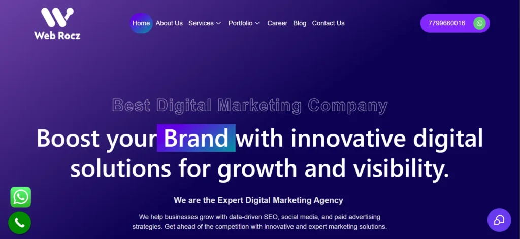 Web Rocz - Digital Marketing Company in Hyderabad