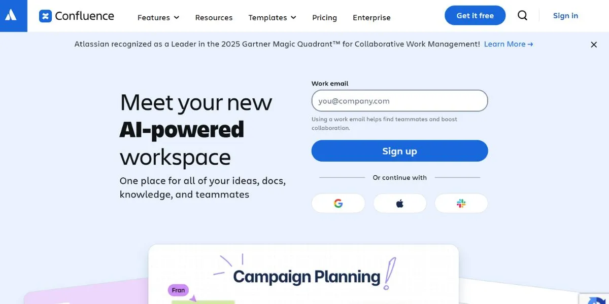confluence - Notion Alternatives