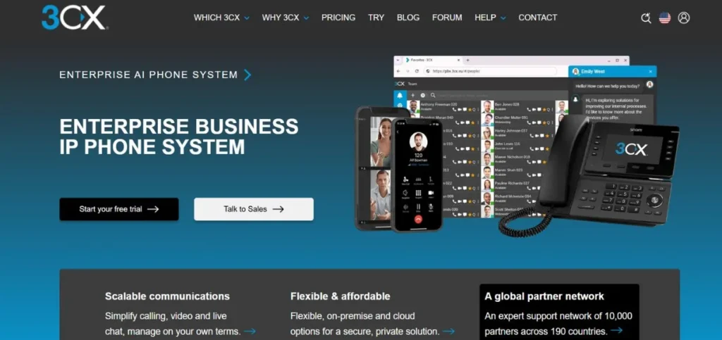 3CX - Cloud Calling Software