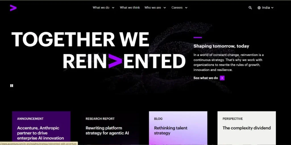 Accenture - MNC Companies in Chennai