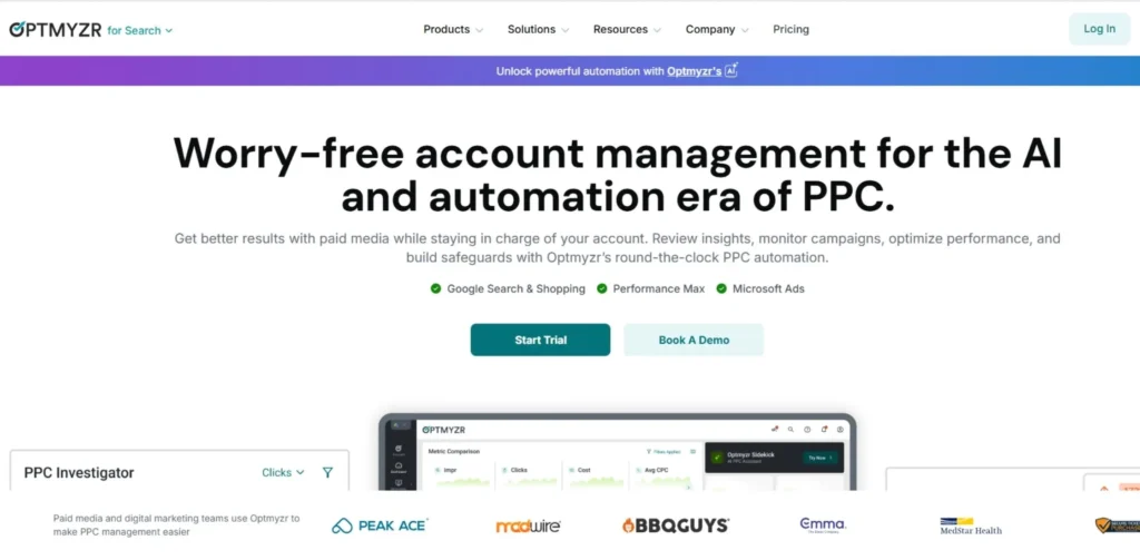Ad Optimization Tools - Optmyzr