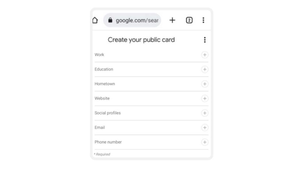Add Me to Search Get Started