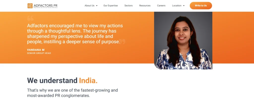 PR Agencies in Mumbai
- Adfactors PR