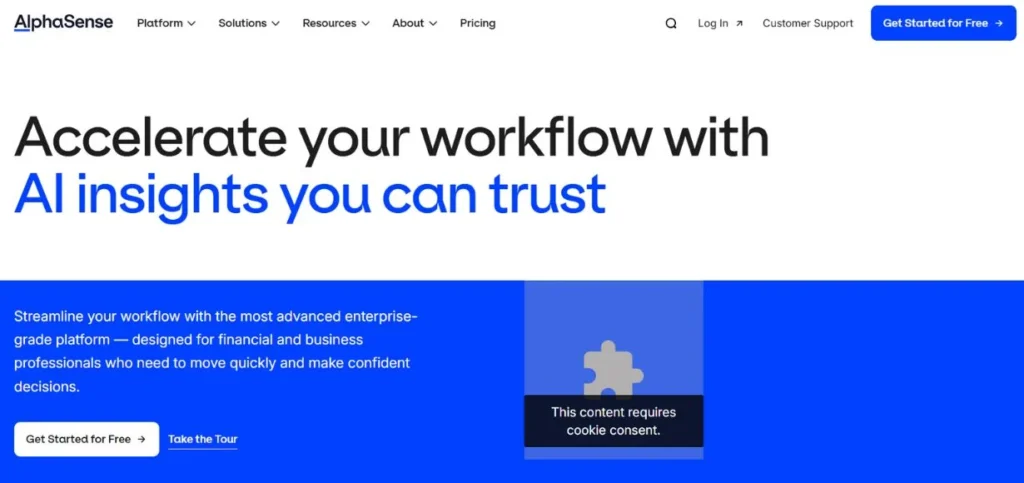 AlphaSense - AI Tools for Financial Research