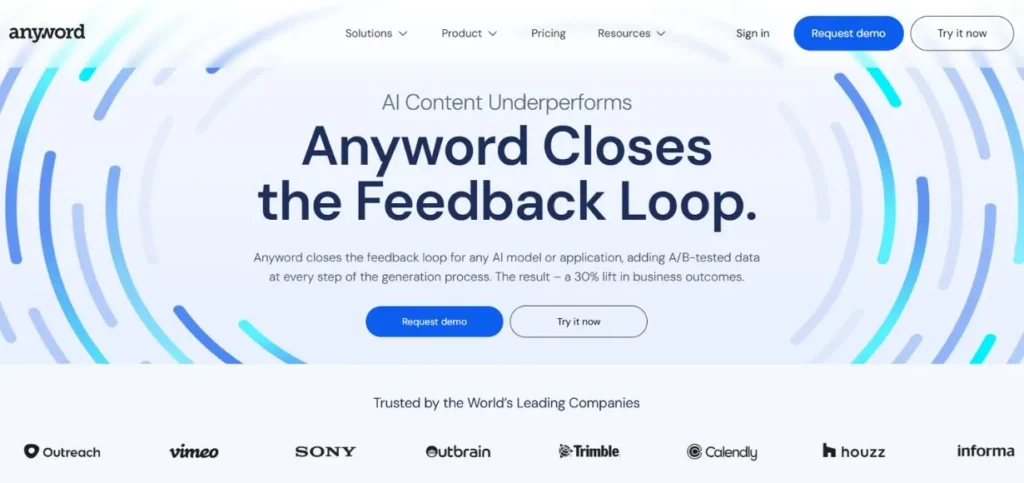 Anyword - AI Content Writing Tools