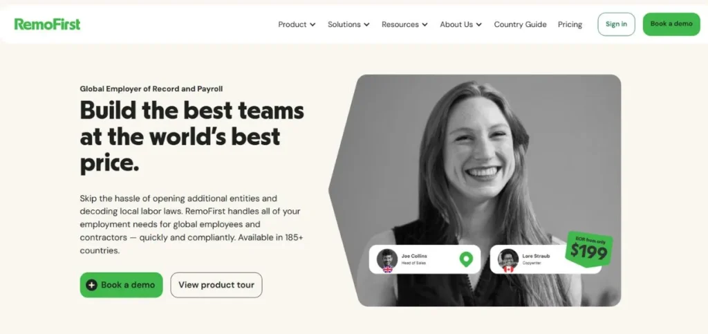 Employer of Record Services-RemoFirst