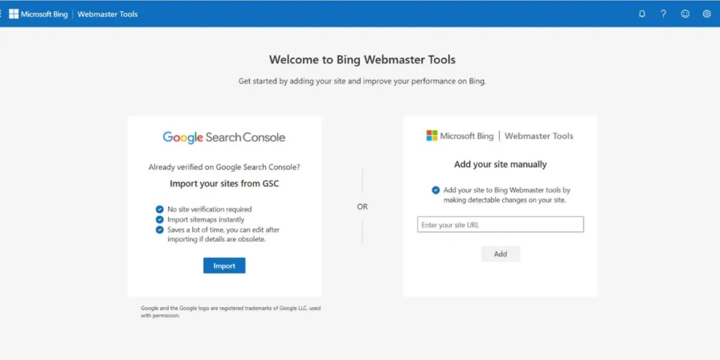 Bing Webmaster Tools - Technical SEO Tools