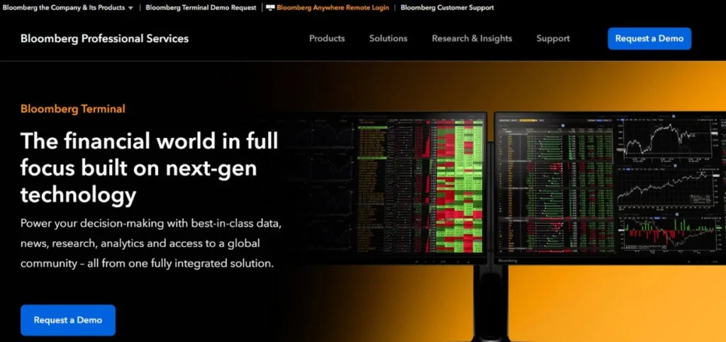 Bloomberg Terminal - AI Tools for Financial Research