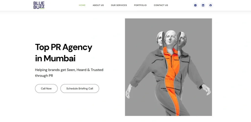 PR Agencies in Mumbai
- Blue Buzz