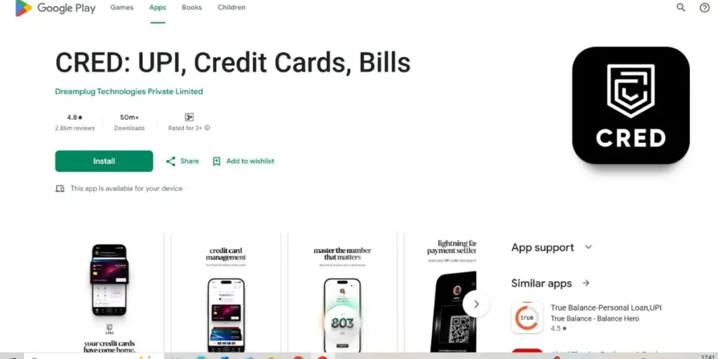 CRED - Trending Apps in India