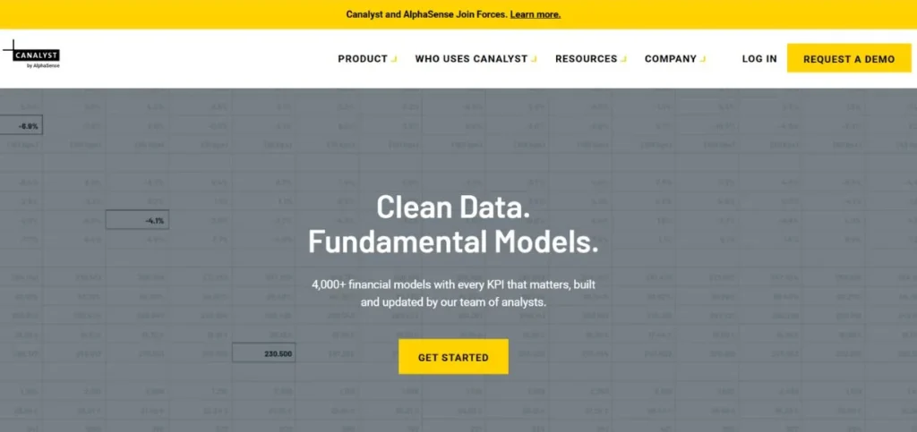Canalyst - AI Tools for Financial Research