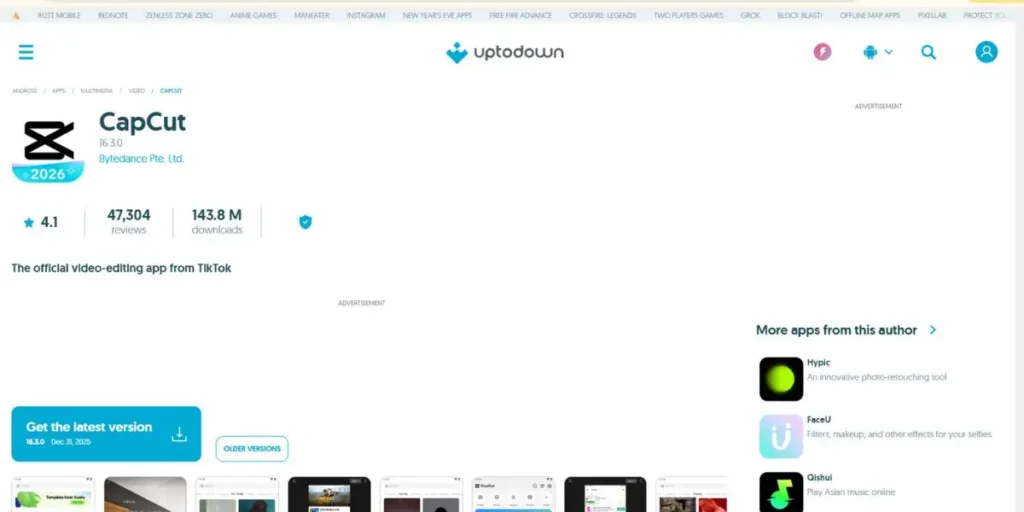 CapCut Ultra - Trending Apps in India
