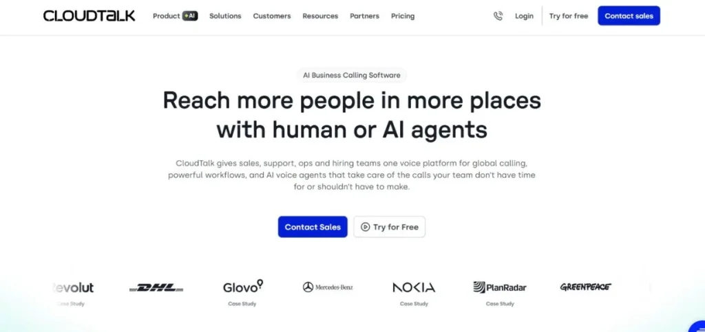CloudTalk - Cloud Calling Software
