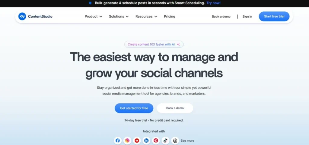 ContentStudio - AI YouTube Shorts Generators